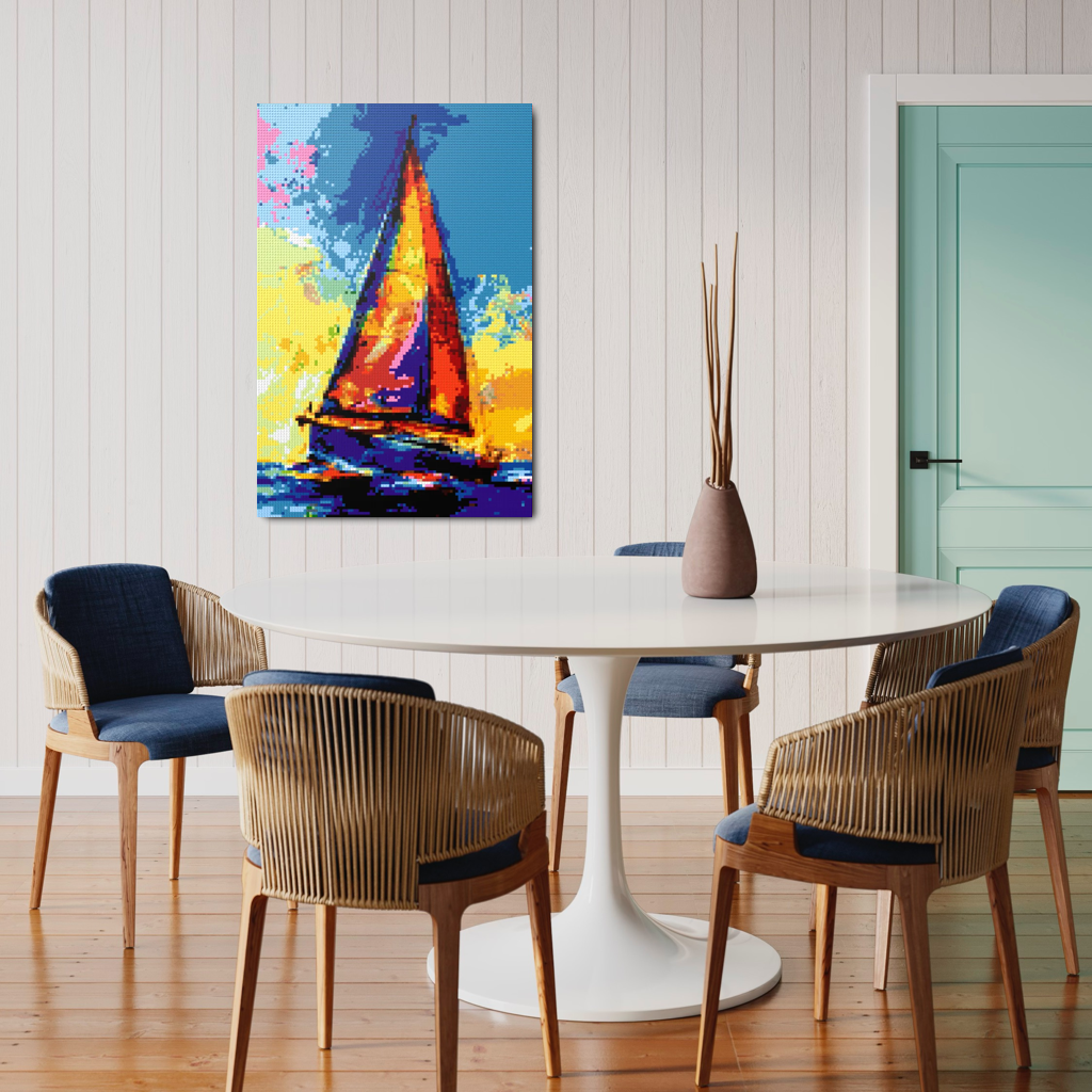 Sailboat Mosaic