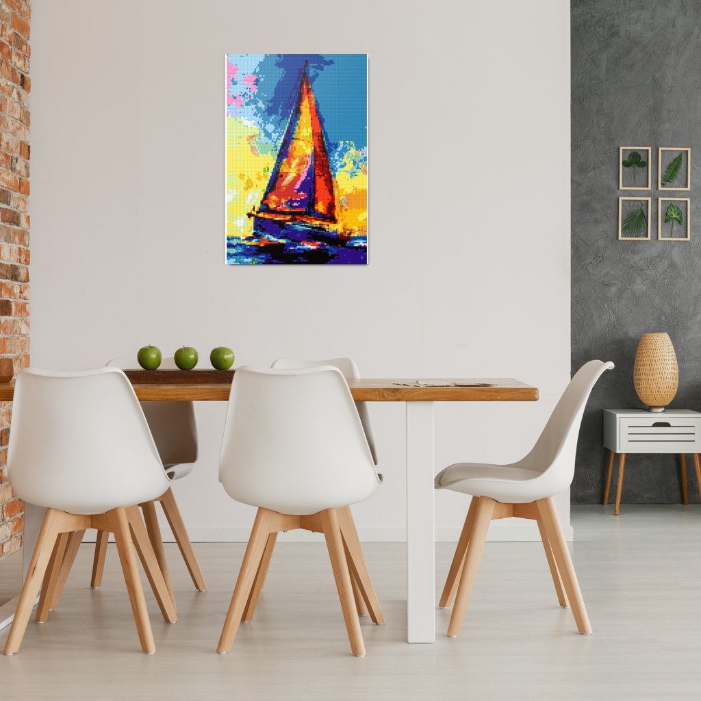 Sailboat Mosaic