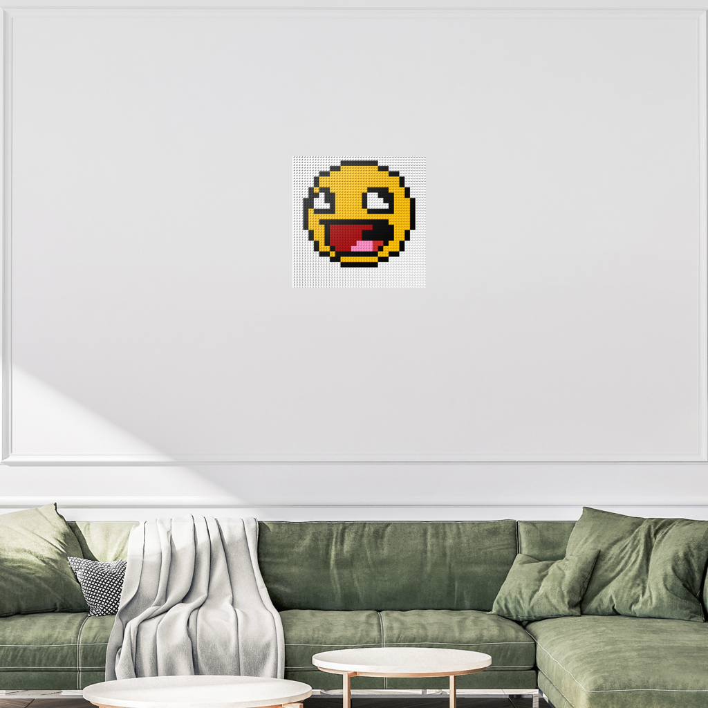 Smiley Mosaic with a 50 characters long title cool