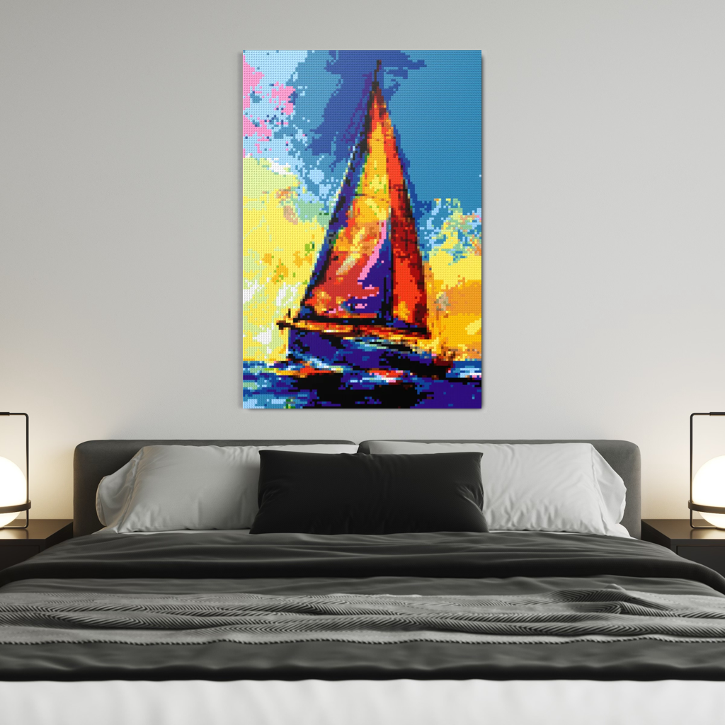 Sailboat Mosaic