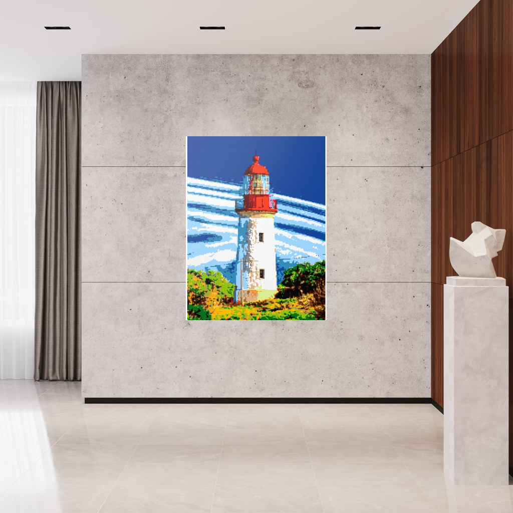 An old rustic lighthouse in Victoria, Australia