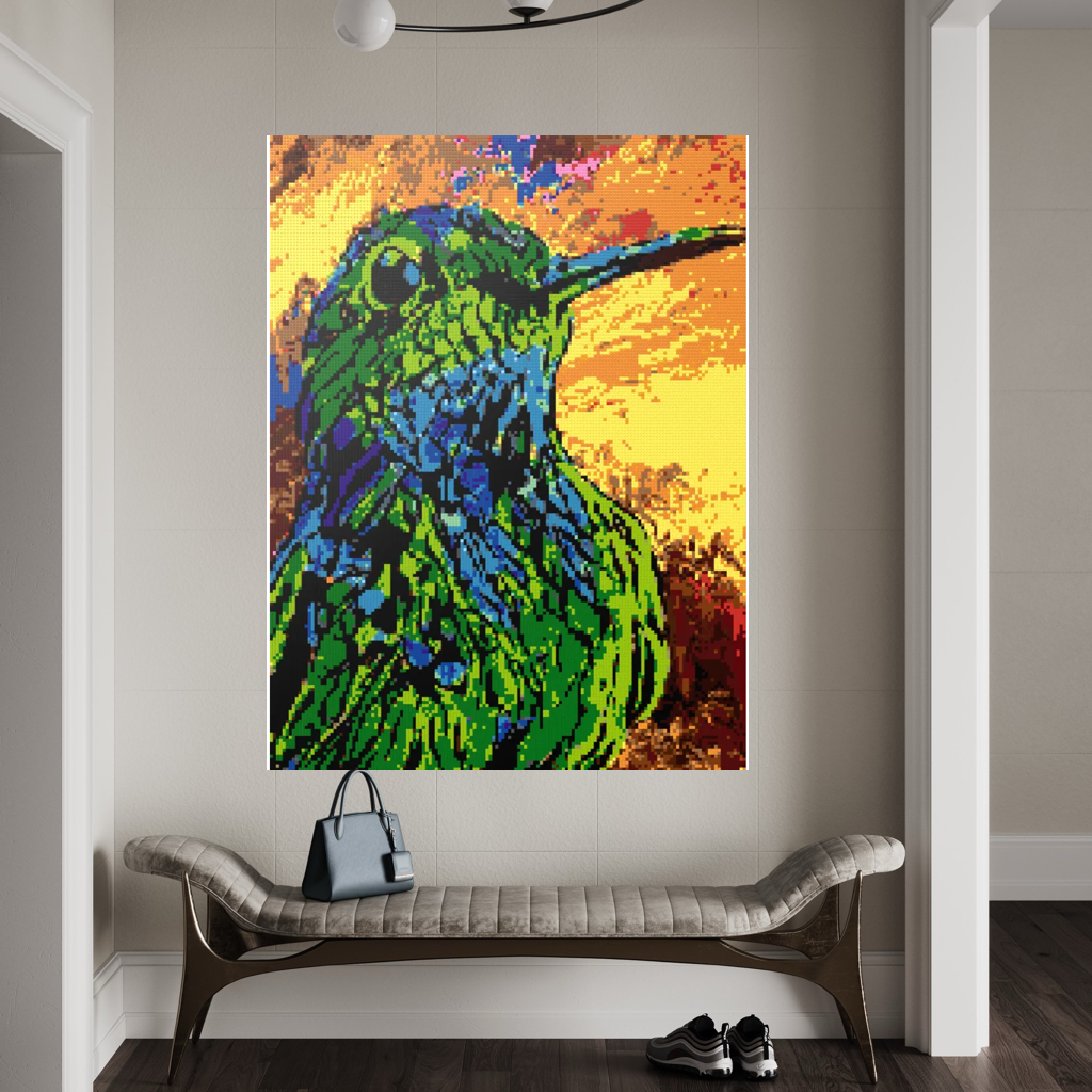Pearched Hummingbird
