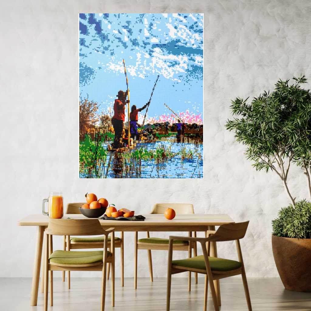Okavango Delta Polers