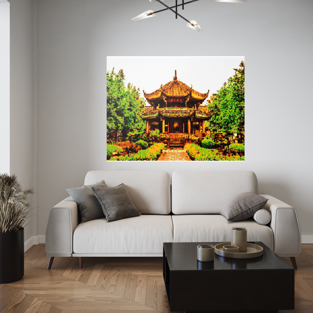 A Taoist temple in Taipei, Taiwan