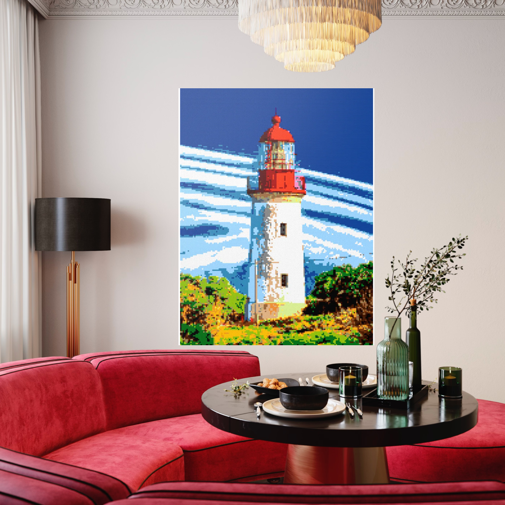 An old rustic lighthouse in Victoria, Australia