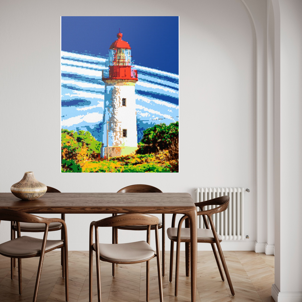An old rustic lighthouse in Victoria, Australia