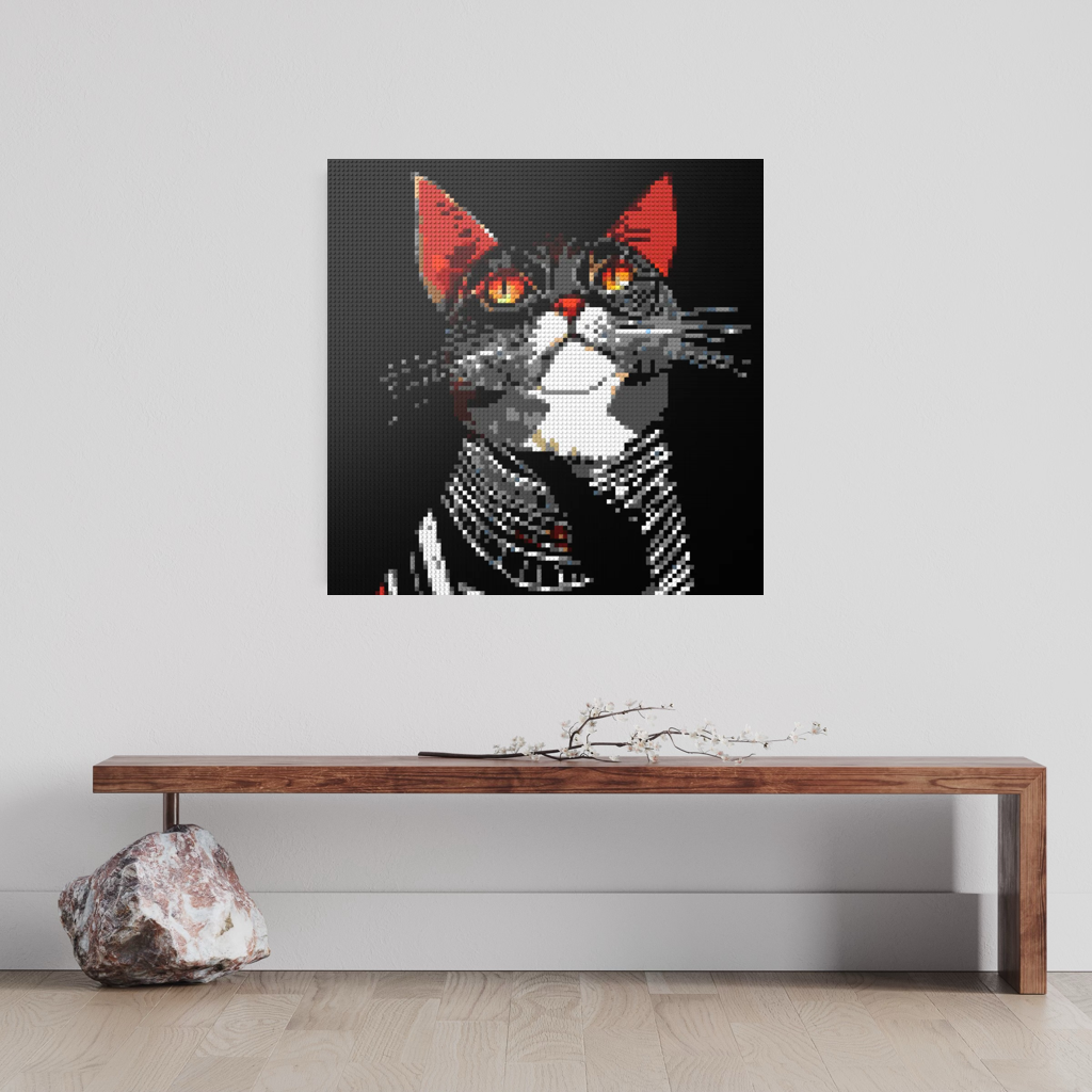 Cat Star mosaic