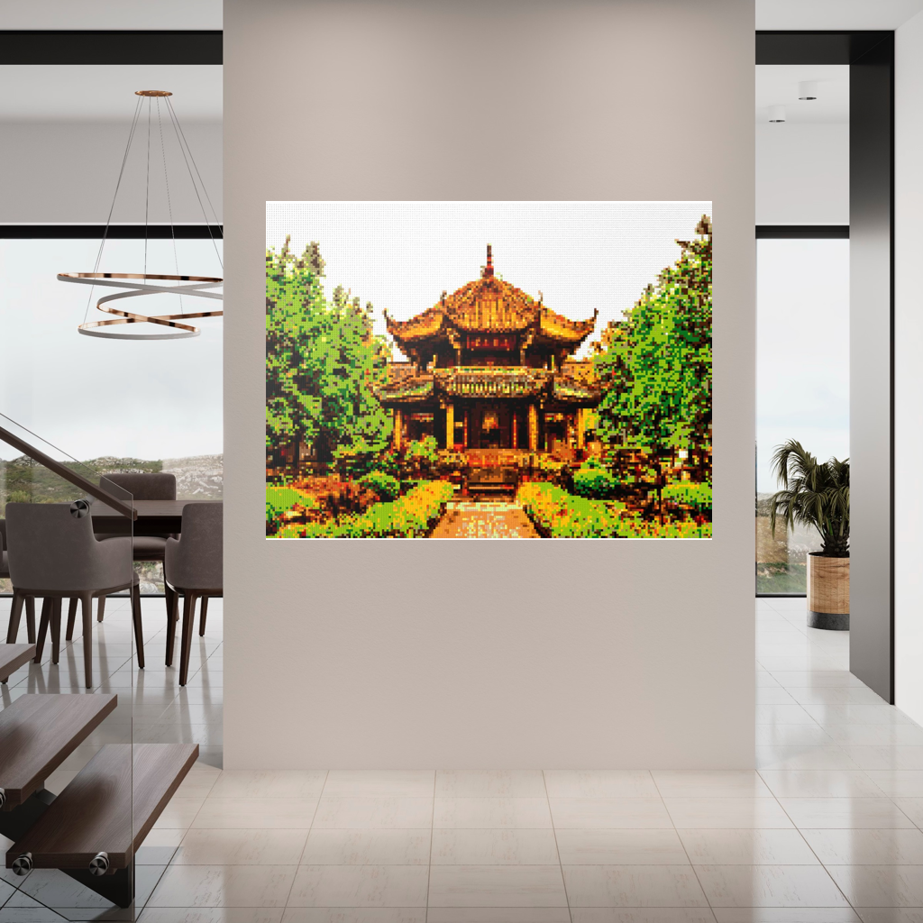 A Taoist temple in Taipei, Taiwan