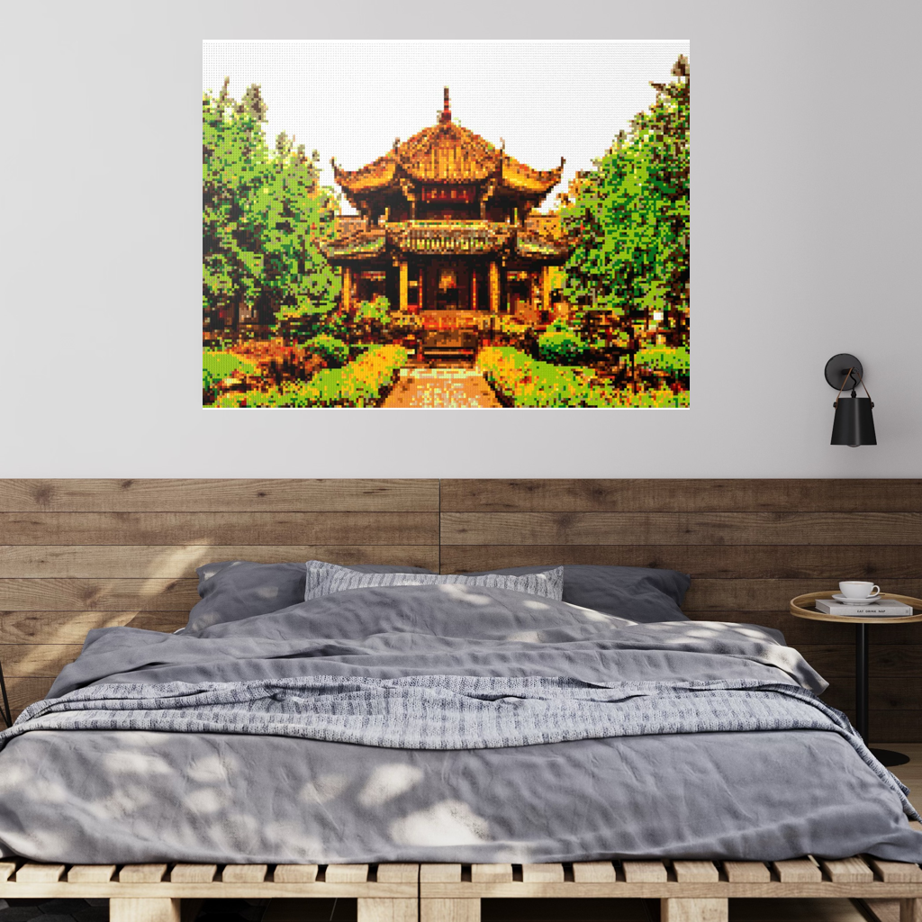 A Taoist temple in Taipei, Taiwan