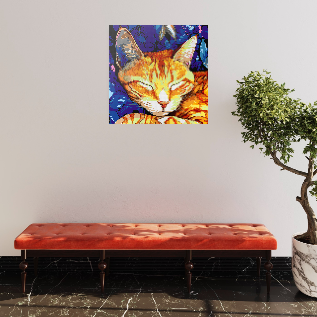 Cat Thor mosaic
