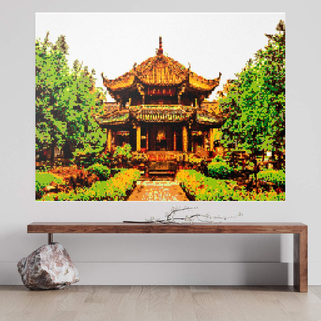 A Taoist temple in Taipei, Taiwan