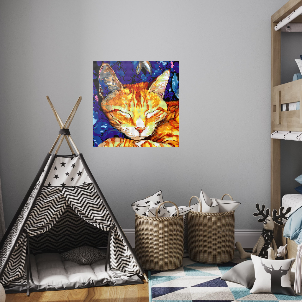 Cat Thor mosaic
