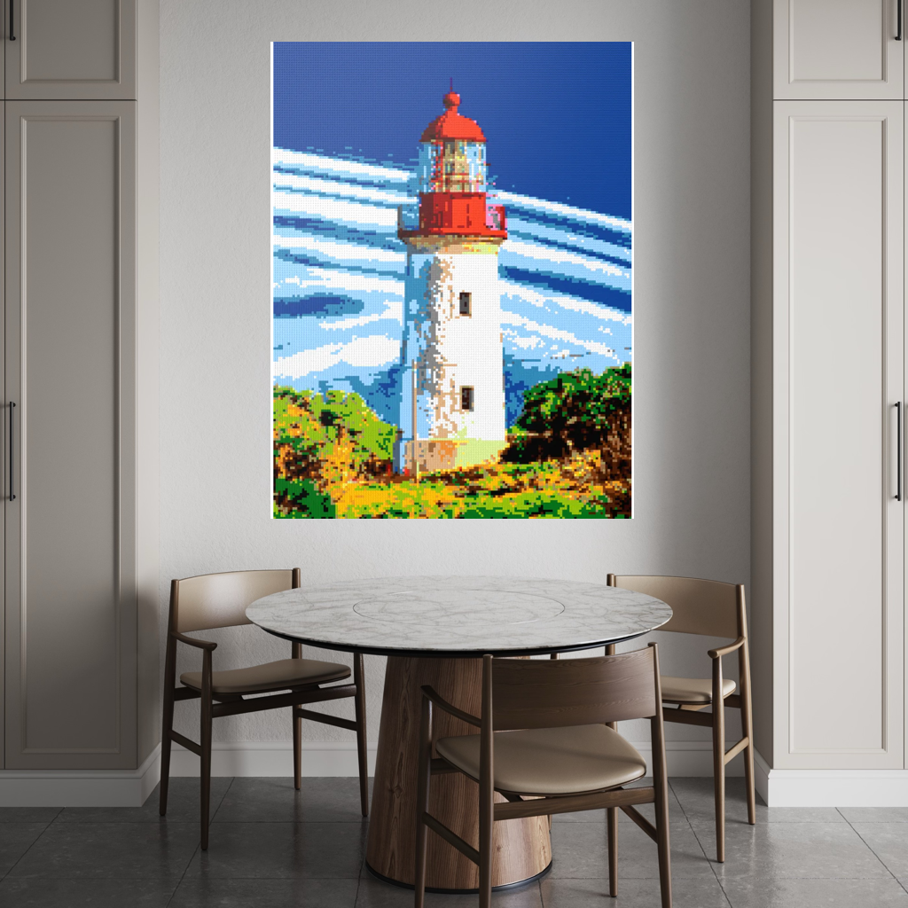 An old rustic lighthouse in Victoria, Australia