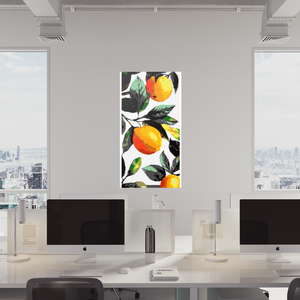Lemons botanical art mosaic