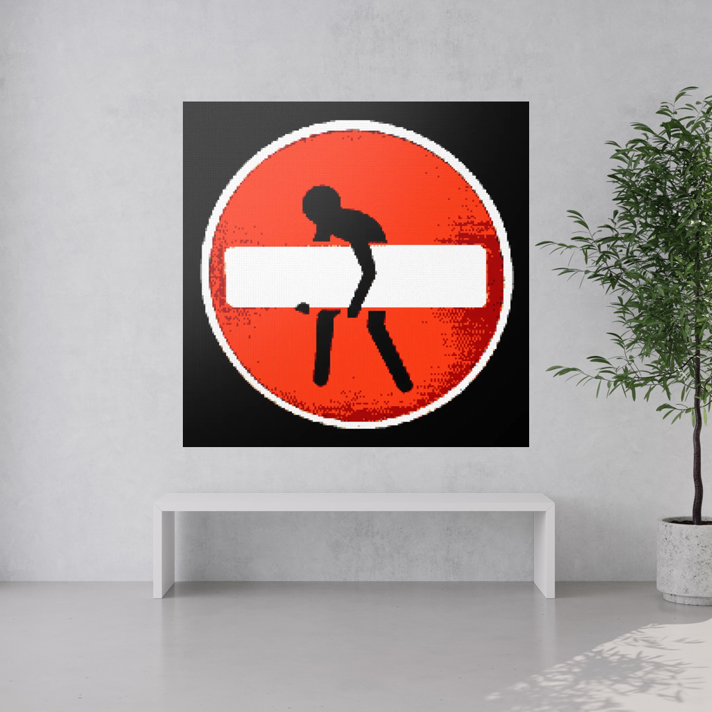 No Entry Street Sign