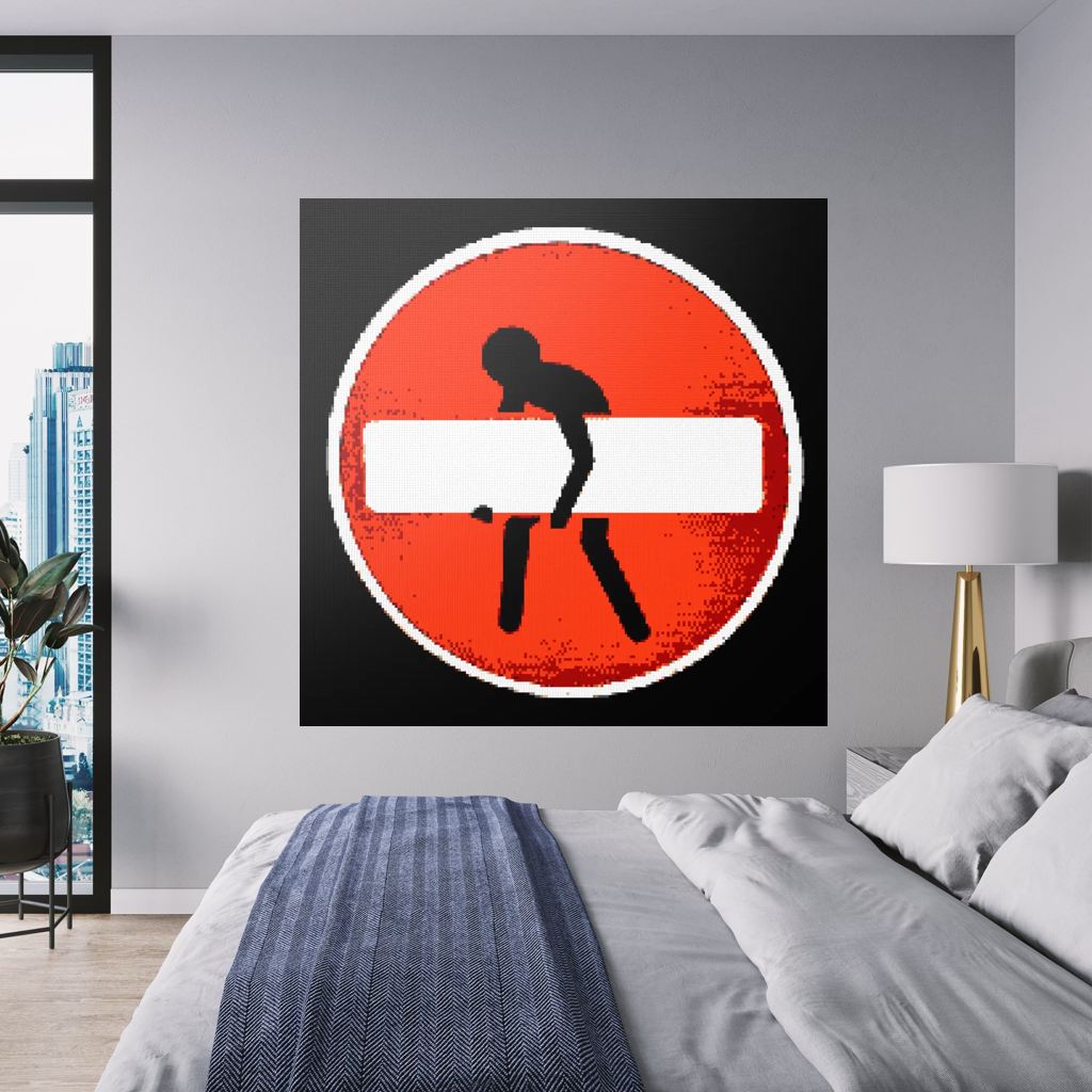 No Entry Street Sign