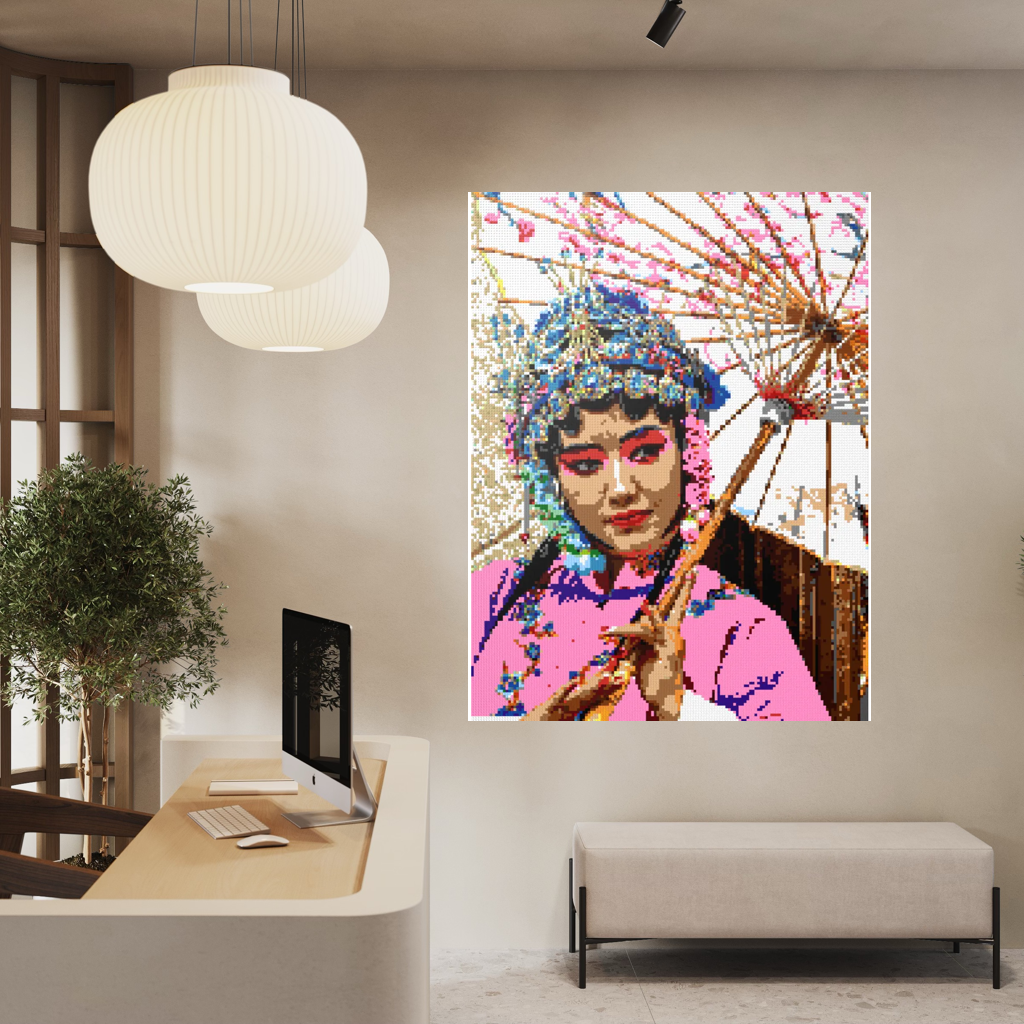 Woman in Traditional Chinese Clothing
