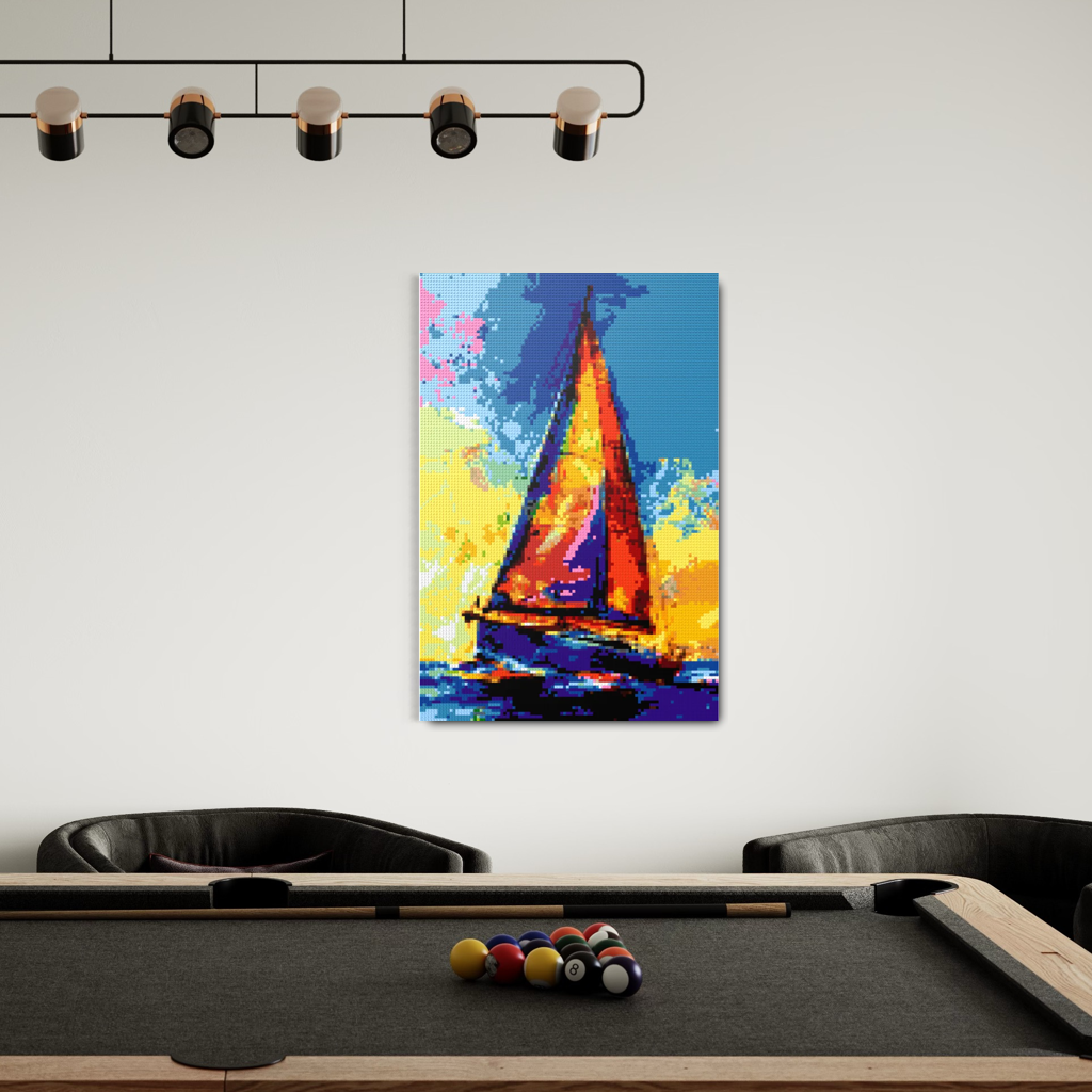 Sailboat Mosaic