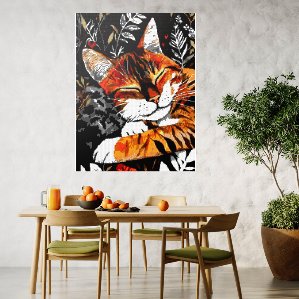 Richard the cat mosaic