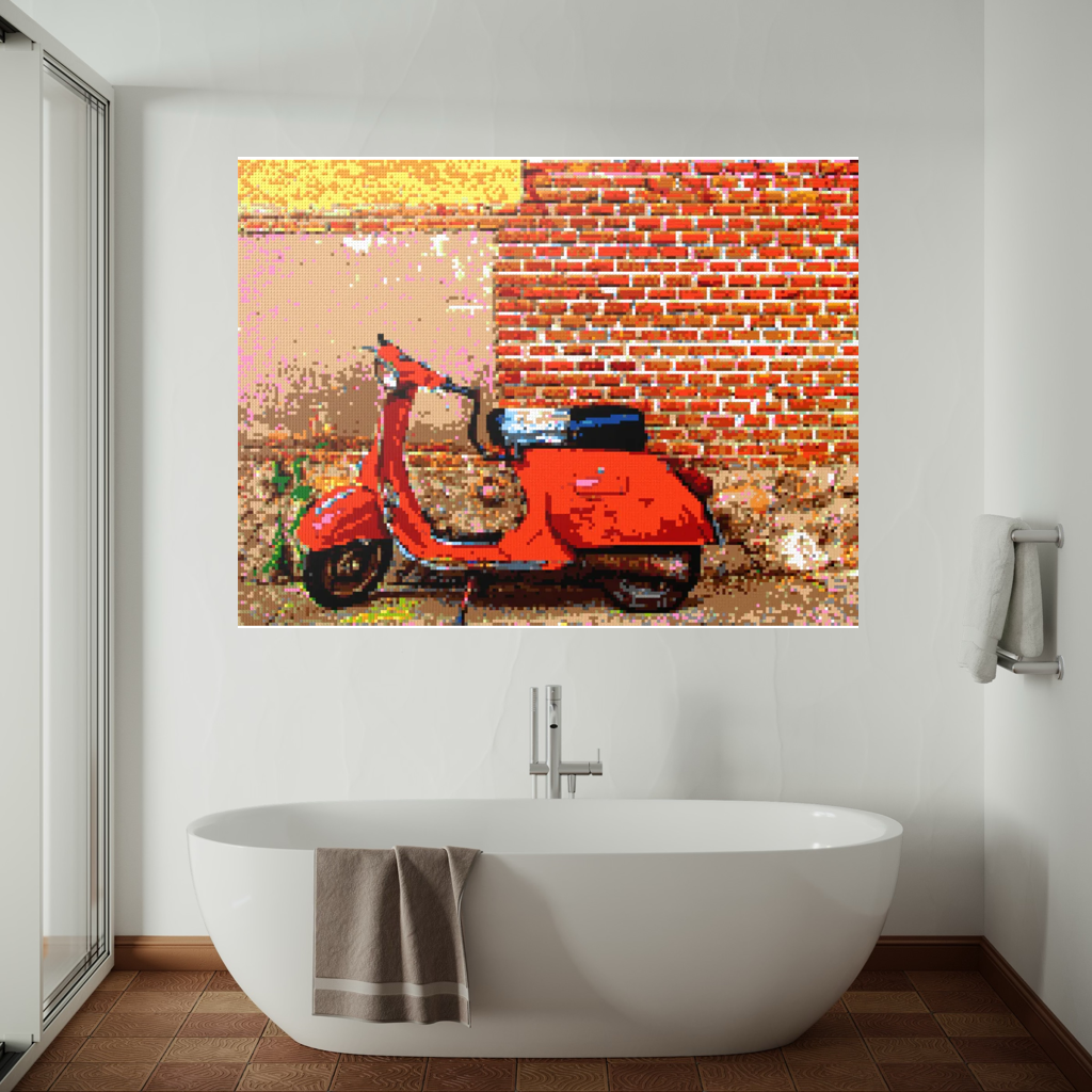 Old Scooter in Spain