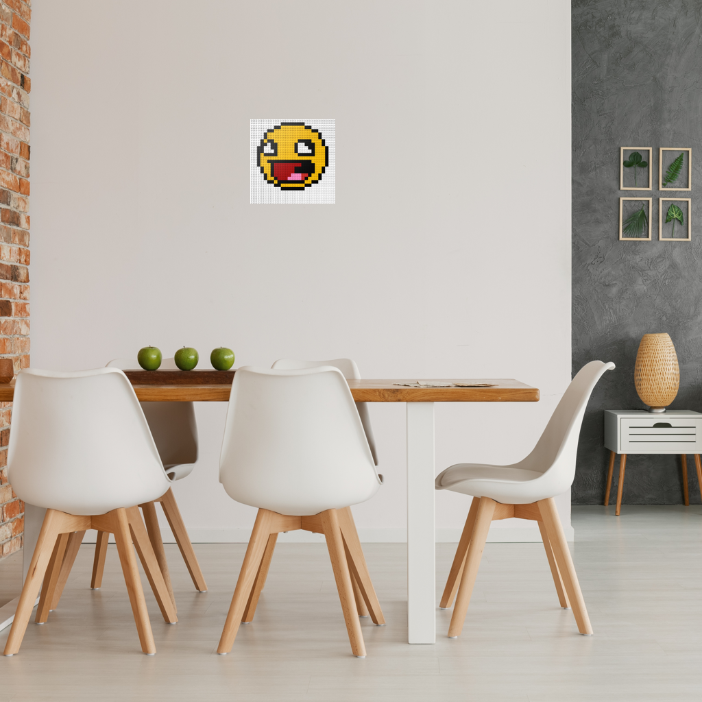 Smiley Mosaic with a 50 characters long title cool
