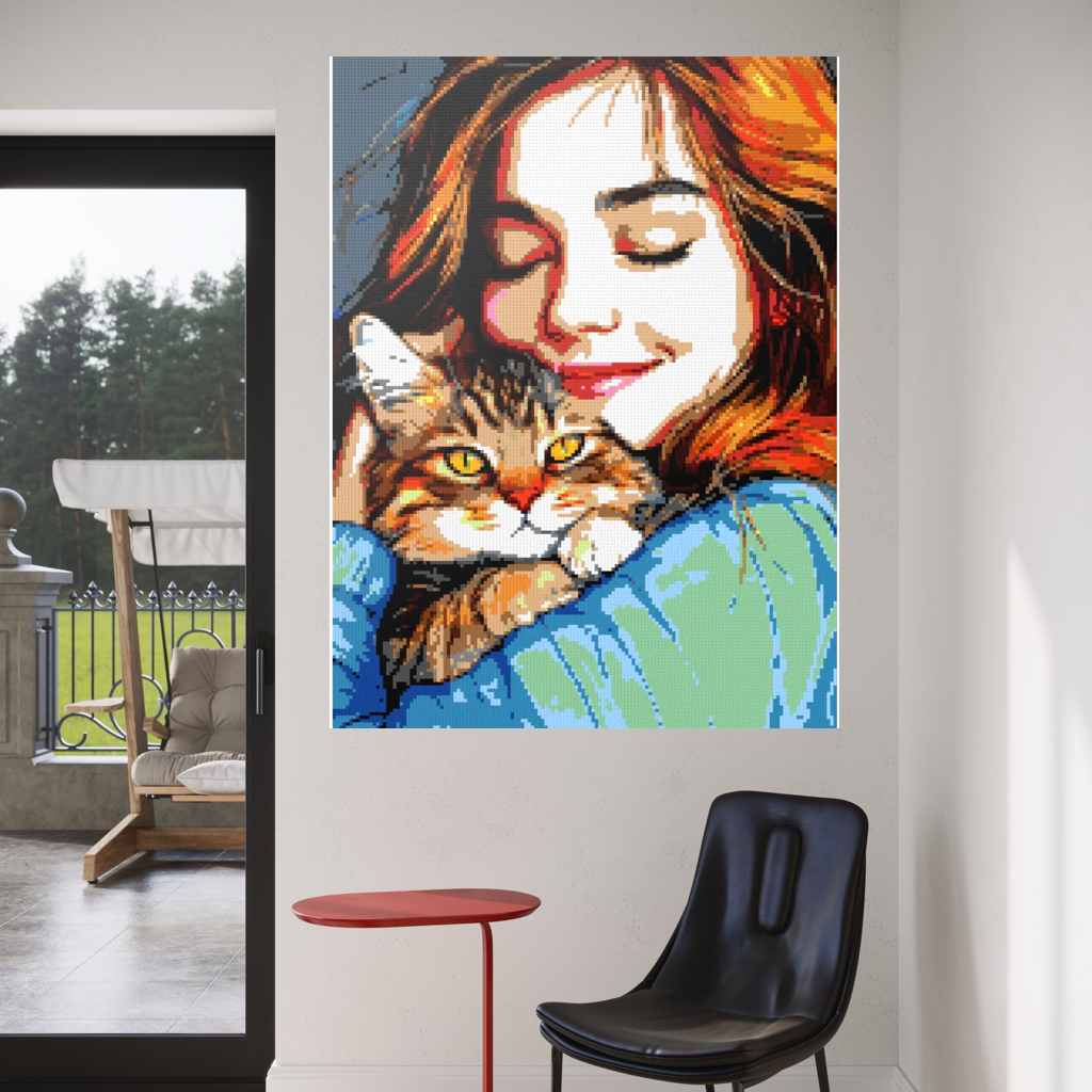 Kitty My Love mosaic
