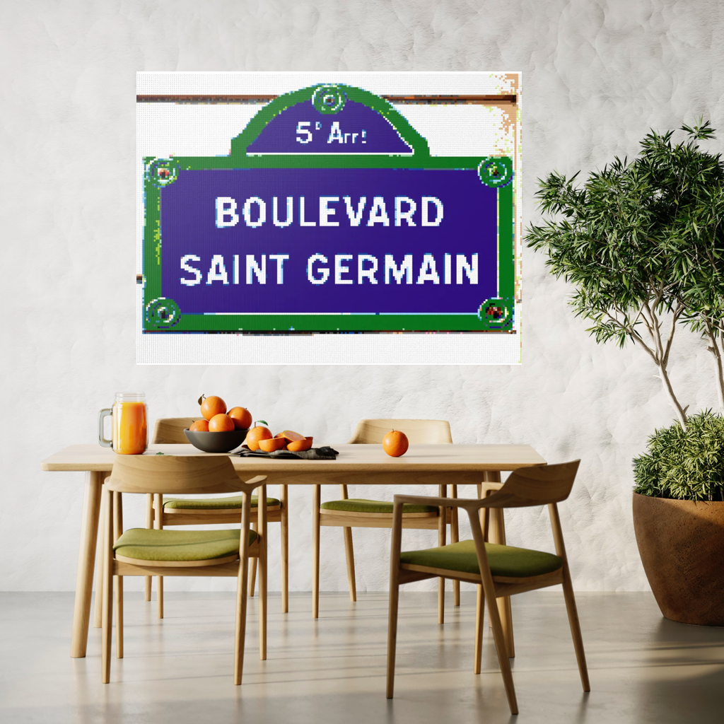 St Germain Street Sign