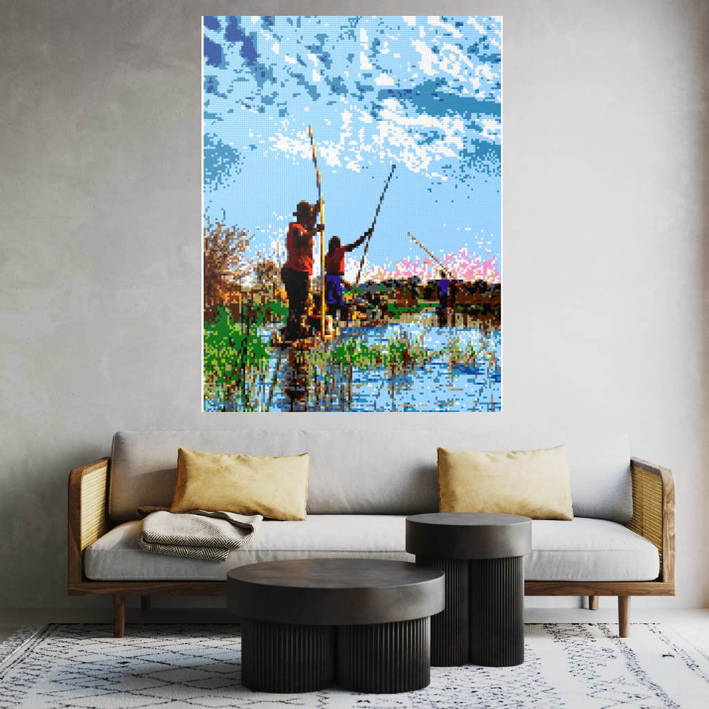 Okavango Delta Polers