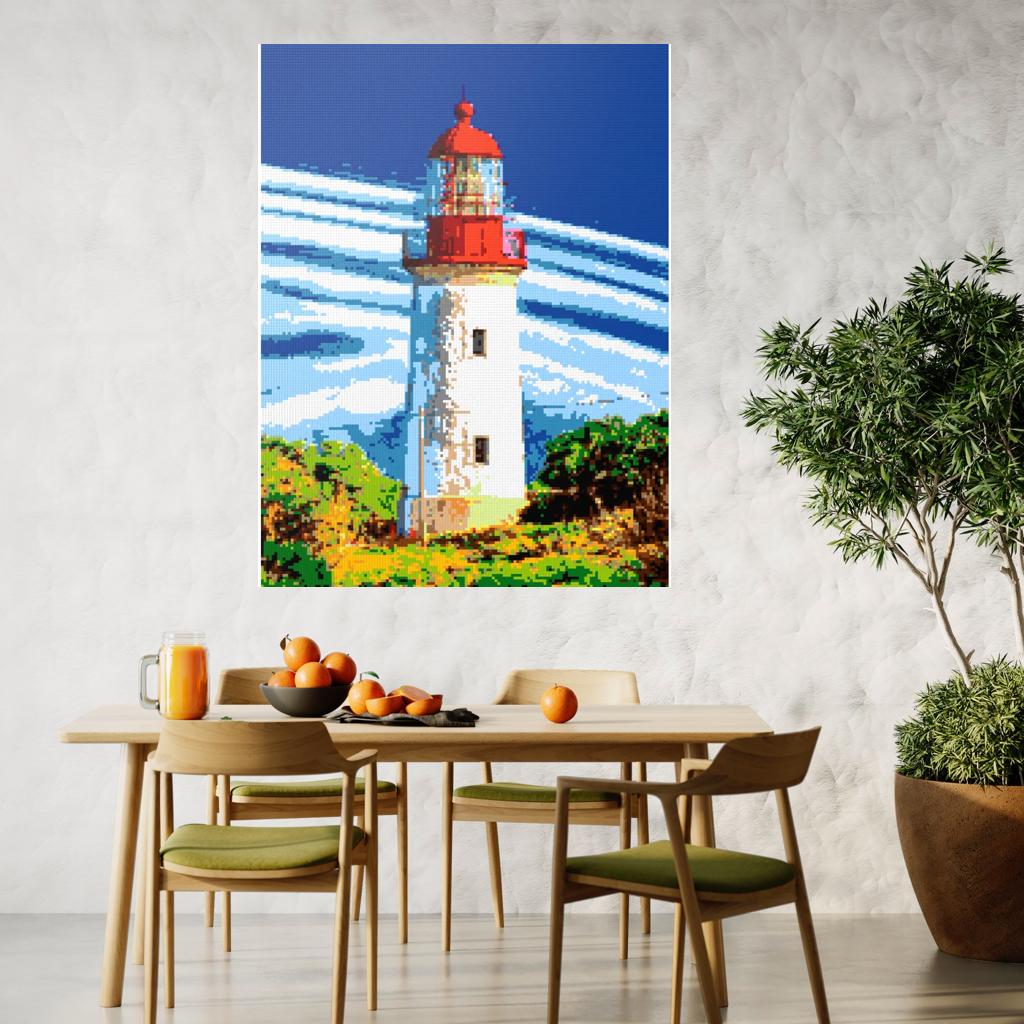 An old rustic lighthouse in Victoria, Australia