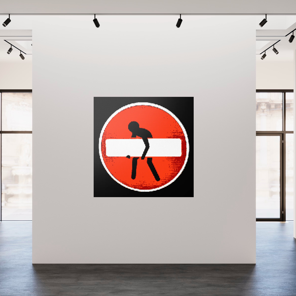 No Entry Street Sign