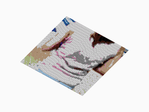 Custom Brick Mosaic