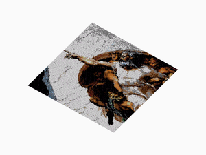 Custom Brick Mosaic