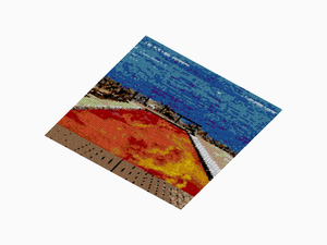 Custom Brick Mosaic