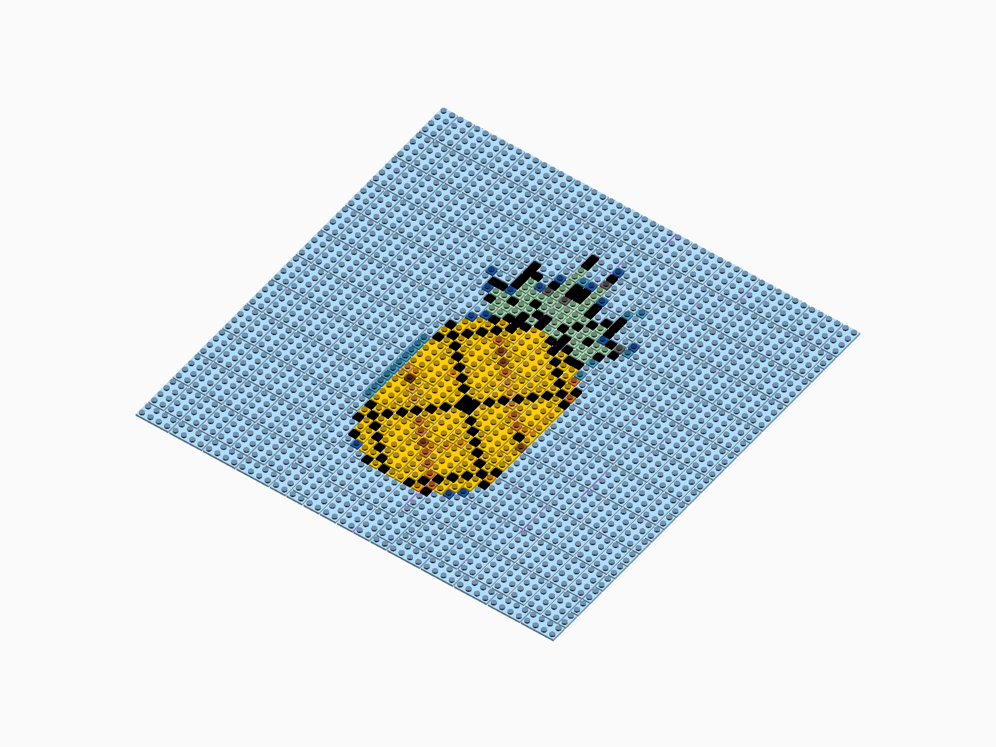 Custom Brick Mosaic