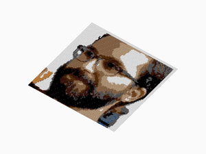 Custom Brick Mosaic