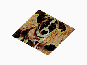 Custom Brick Mosaic