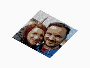 Custom Brick Mosaic
