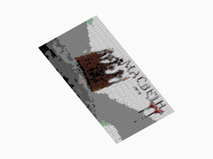Custom Brick Mosaic
