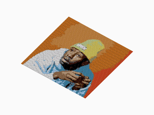 Custom Brick Mosaic