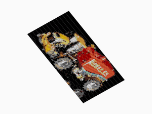 Custom Brick Mosaic