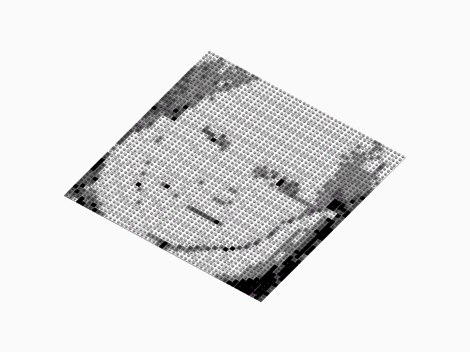 Custom Brick Mosaic