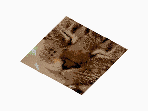 Custom Brick Mosaic