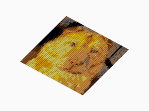 Custom Brick Mosaic