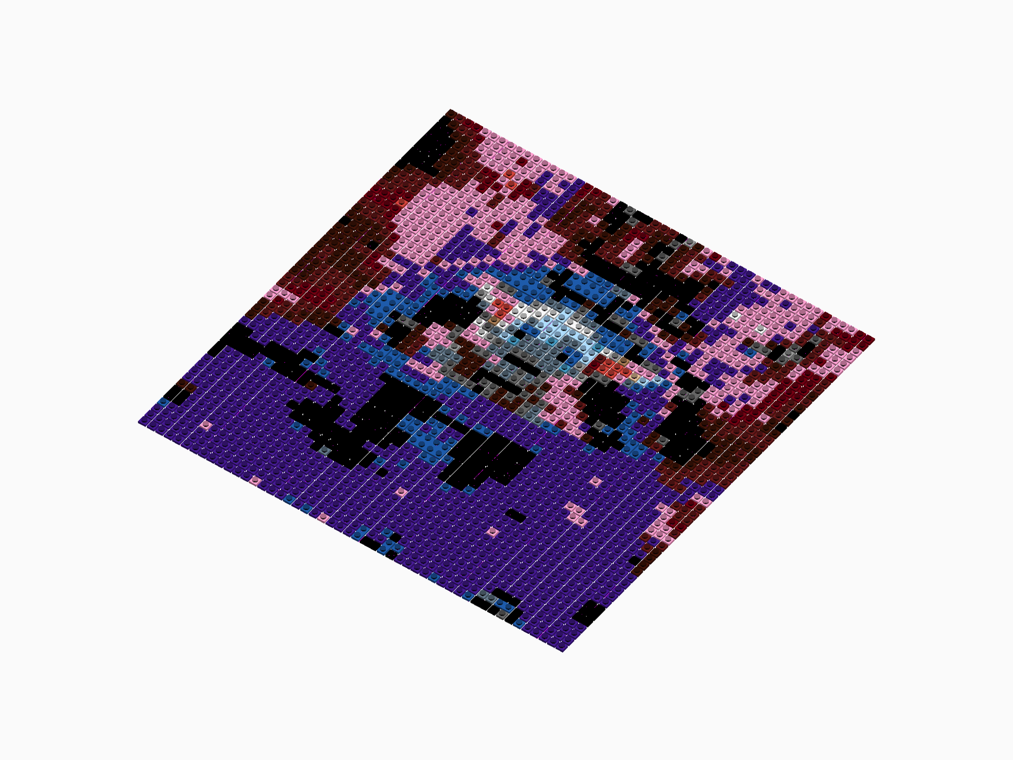 Custom Brick Mosaic