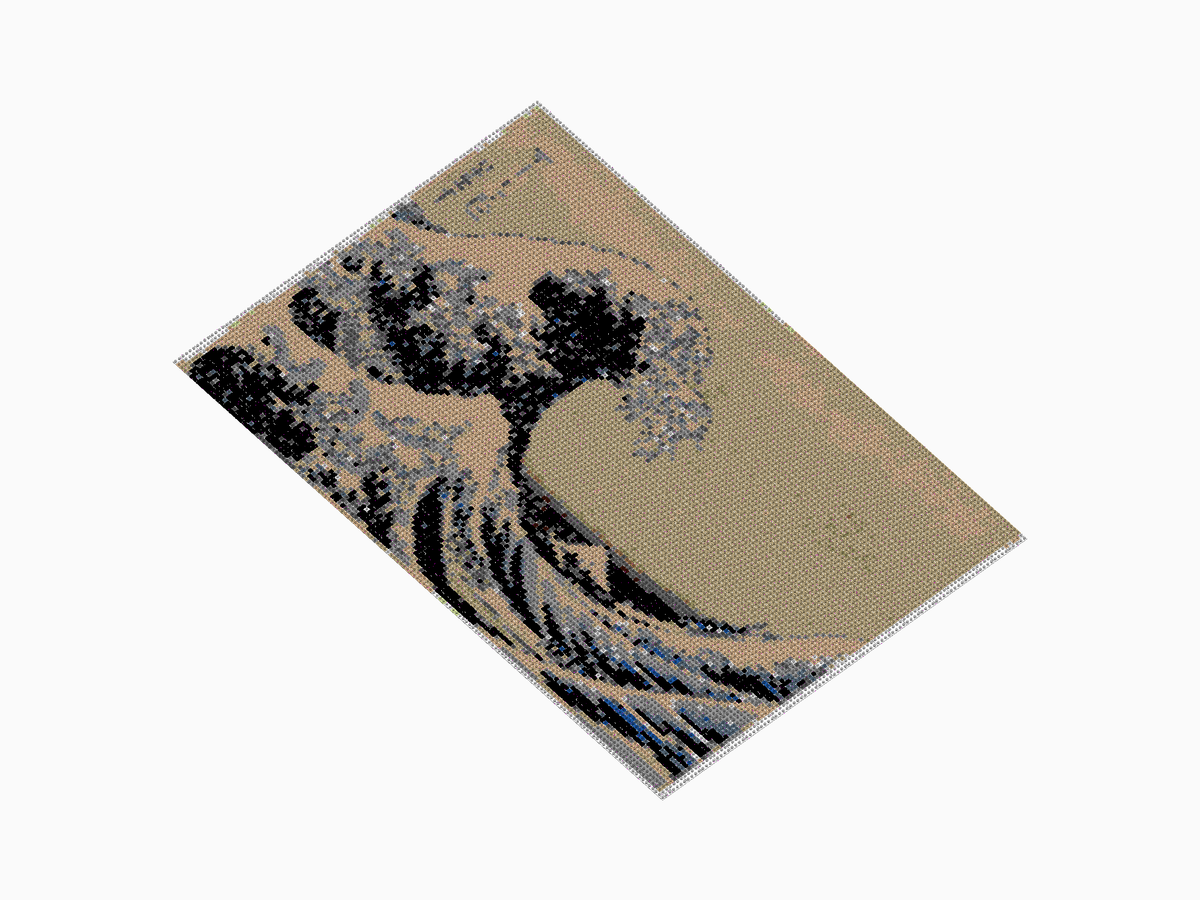 Custom Brick Mosaic – Art For Bricks