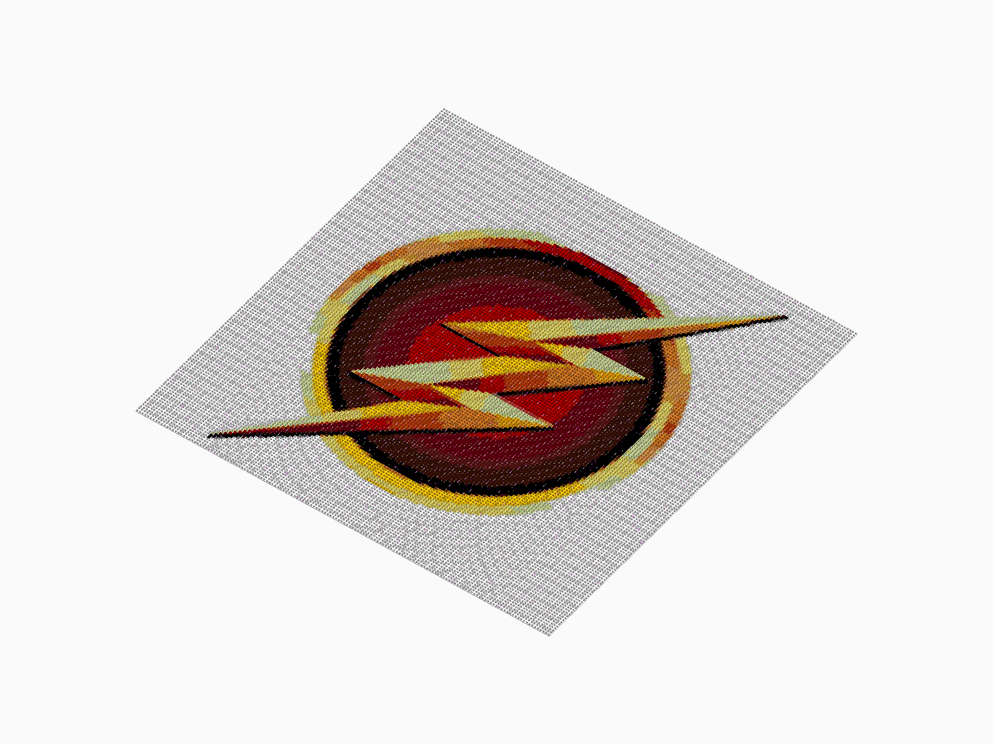 Custom Brick Mosaic
