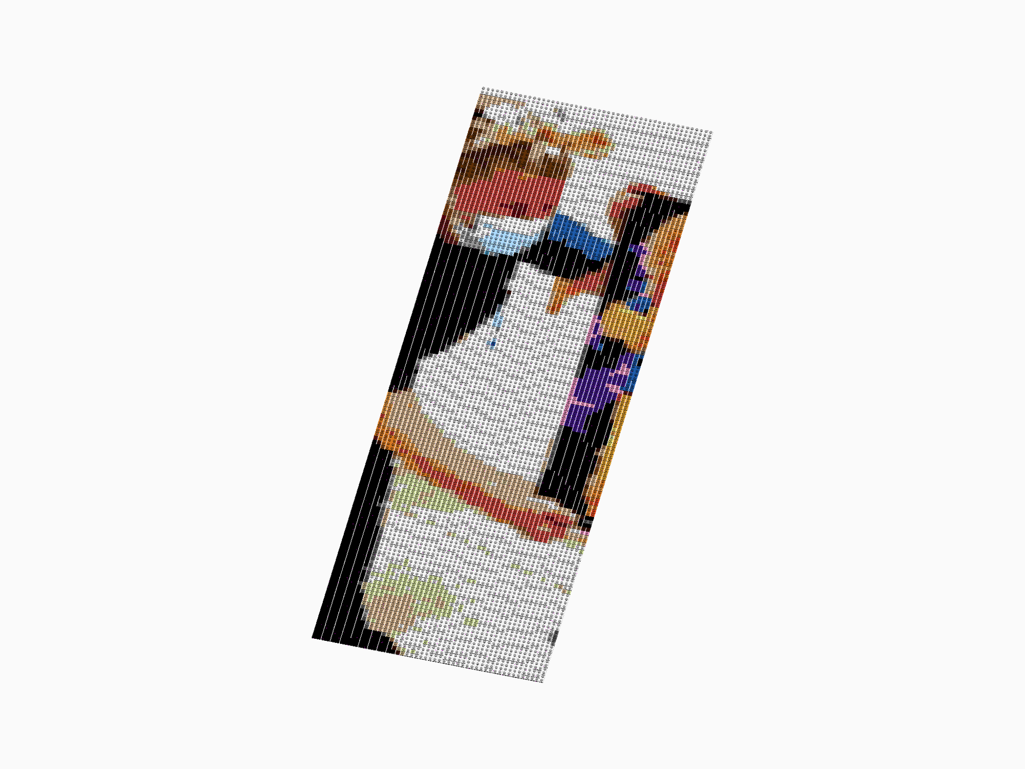 Custom Brick Mosaic