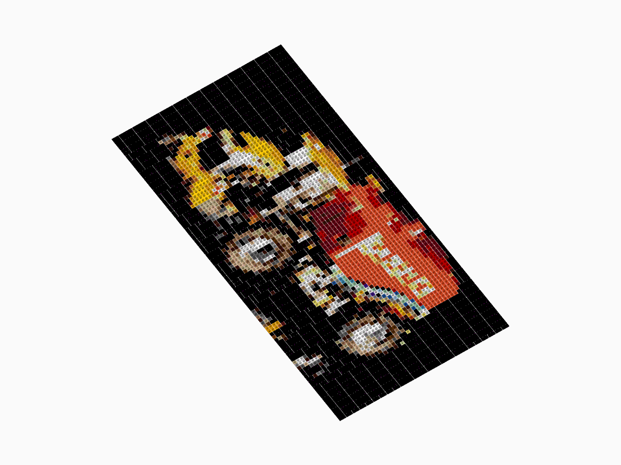 Custom Brick Mosaic