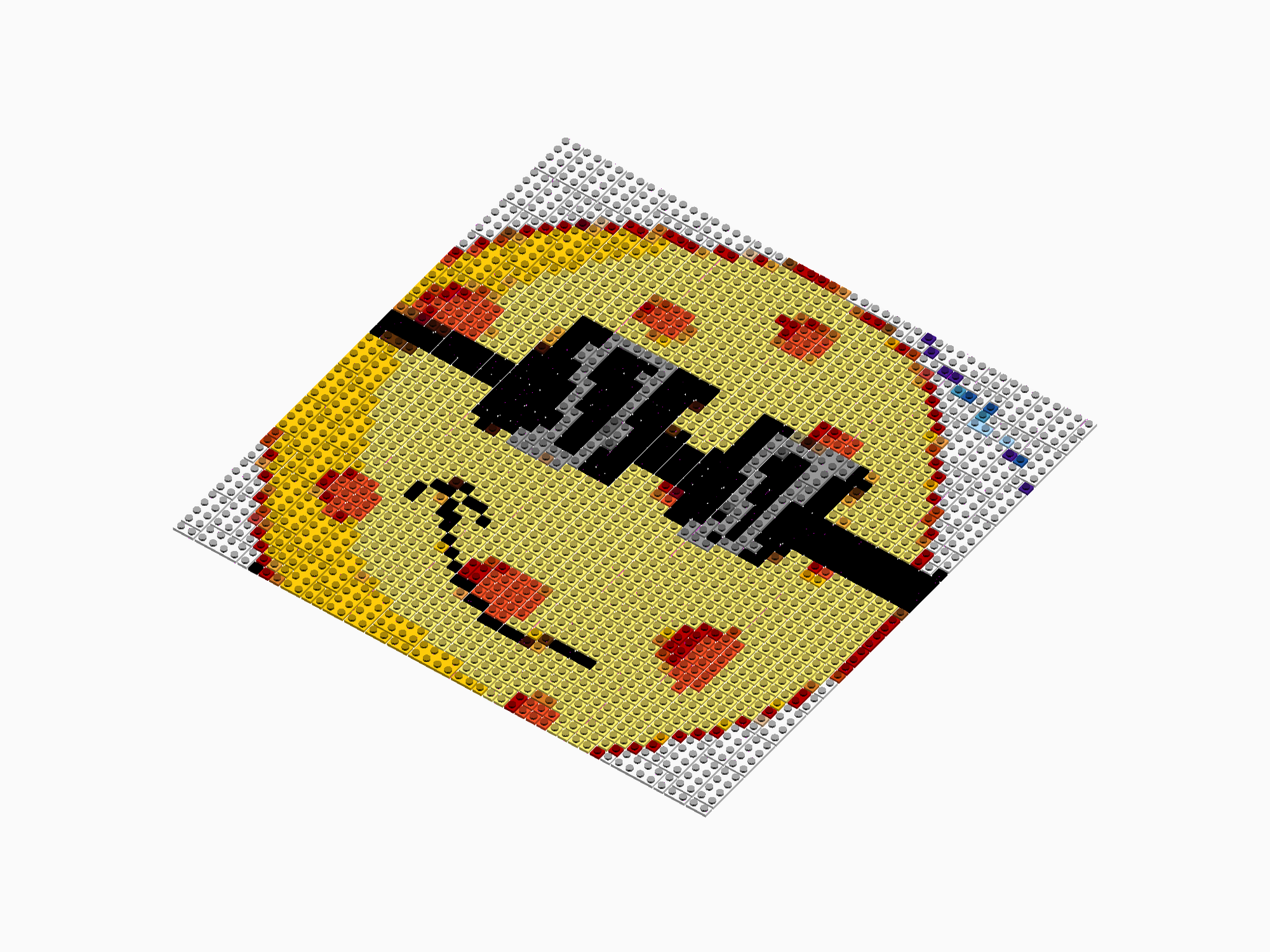 Custom Brick Mosaic