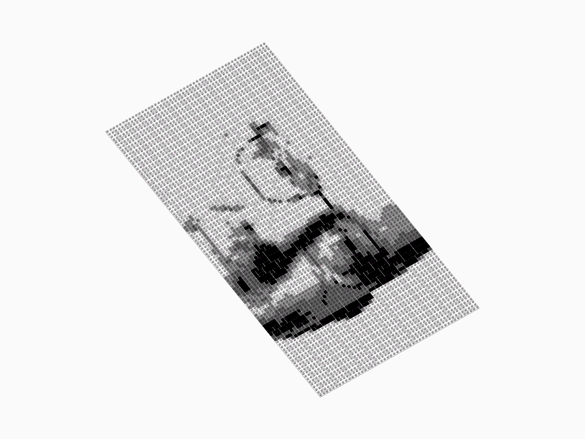Custom Brick Mosaic